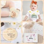 vamei Neugeborenen Geschenkset für Jungen & Mädchen – 10-teilig mit Strampler & Badetuch – Bild 6