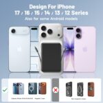 Vexnara MagSafe Powerbank 10000mAh – Kabelloses Laden für iPhone 12–17 mit LED-Display – Bild 3