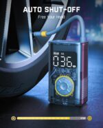 Fanttik X9 Pro Tragbare Elektropumpe – 10,3 BAR Kompressor für Fahrrad, Auto & Motorrad – Bild 5