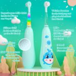 Seago Elektrische Kinderzahnbürste ab 3 Jahren mit LED-Licht & Smart Timer – SG2139 – Bild 7