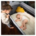 hauck Sleep N Play Center Teddy Grey – Reisebett & Laufstall ab Geburt bis 15 kg – Bild 2