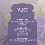 Yankee Candle Lemon Lavender Grosse Duftkerze – 150 Stunden Brenndauer – Bild 5