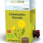 REGOPUR 1L Bio Löwenzahn-Extrakt – Fermentiert mit Milchsäurebakterien, vegan & ohne Zusätze