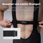 CYCPLUS H2Pro Brustgurt-Herzfrequenzmesser – EKG-Präzision mit 500h Batterielaufzeit – Bild 4