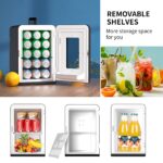 Cumeod 15L Mini Kühlschrank 2 in 1 mit Kühl- & Heizfunktion – 12V/220V für Auto & Büro – Bild 6