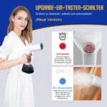 Rolipo Dampfglätter 1640W mit 400ml Tank – Faltenentferner für Zuhause & Reisen – Bild 6