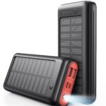 JIGA Solar Powerbank 27000mAh mit 22,5W PD – Schnellladegerät für Outdoor & Reisen