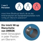 OMRON X7 Smart AFib Oberarm-Blutdruckmessgerät – KI-gestützte Vorhofflimmern-Erkennung für Zuhause – Bild 4