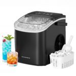 SONGMICS Eiswürfelmaschine XZB001B1EU – 12 kg/24h mit Selbstreinigung & 2 Würfelgrössen