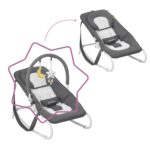 Badabulle Easy Moonlight Babywippe – 5-fach verstellbar mit Kopfstütze & Spielbogen – Bild 6