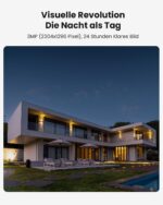 ieGeek 2K Solar Überwachungskamera aussen – 360° PTZ mit Akku & Farb-Nachtsicht – Bild 4