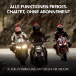 Sena 50S Motorrad Bluetooth Headset – Premium Sound by Harman Kardon & Mesh Intercom – Bild 2