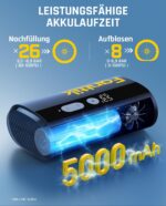 Fanttik X9 Ace Mini Elektropumpe – 10,3 BAR Akku-Kompressor für alle Fahrräder – Bild 3