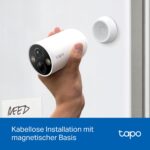 Tapo C425 Akku-Überwachungskamera aussen – 2K WLAN mit Magnetbasis & Solarpanel – Bild 3
