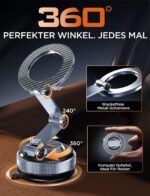 MSXTTLY Vmag S3 Magnetische Handyhalterung Auto – Dual-Fold-Arm für iPhone & Android – Bild 3