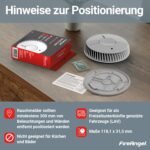 Fire Angel FA6120 Optischer Rauchmelder 2er-Pack – 10 Jahre Batterie für Zuhause – Bild 6