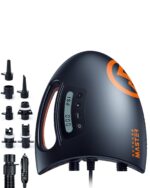 OutdoorMaster The Shark 20PSI Elektrische SUP Luftpumpe – Hochdruck Aufblaspumpe mit Kühlsystem