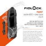 Fidlock TWIST Bottle 800 ml + Bike Base – Magnet-Fahrradtrinkflasche mit Belt-Only Technologie – Bild 3