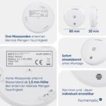 Homematic IP Wassersensor – Intelligenter Wassermelder mit Sirene & App-Benachrichtigung – Bild 3