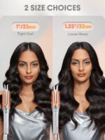 SHEGLAM Automatischer Lockenstab 25mm – Selbstrotierend mit Keramikbeschichtung & 3 Temperaturstufen – Bild 5