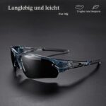 ROCKBROS Photochromate Sportsonnenbrille mit UV400 – Selbsttönend für Radfahren & Laufen – Bild 6