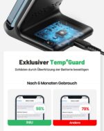 INIU Wireless Charger 2er Set mit 15W Schnellladung – Kabellose Ladestation für iPhone & Samsung – Bild 5