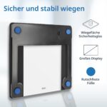 ADE Ines Digitale Körperanalysewaage bis 200 kg – Testsieger 2024 mit 7 Körperwerten – Bild 6
