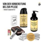 Störtebekker® Premium Rasierhobel Hamburg – Testsieger mit 10 Klingen & Leder-Etui – Bild 9