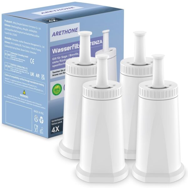 ARETHONE Wasserfilter für Sage Barista Express Pro – Ersatzfilter für SES810/SES880/SES920/SES980/SES990