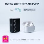 CYCPLUS AS2 Mini-Elektropumpe 100PSI – Tragbare E-Pumpe mit Akku für Fahrräder – Bild 2