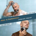 MAXGROOM Kopfrasierer mit 7D Schwebekopf – 1400mAh Akku & 8800RPM für Herren – Bild 7