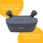 Osann Junior Sitzerhöhung Isofix 15-36 kg – i-Size Kindersitz für sichere Autofahrten – Bild 5