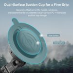 SMALLRIG Saugnapf-Halterung für Action-Kameras – Universal-Kamerahalter für Auto & Fenster – Bild 3