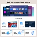 ONOAYO ONO3 Pro 4K Projektor – 1500 ANSI, Smart TV OS, Dolby Audio & WiFi 6 – Bild 2