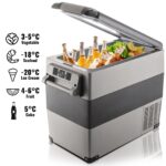 VEVOR 55L Tragbare Auto-Kühlbox mit Kompressor – Elektrischer Gefrierschrank für Camping & Reisen – Bild 9