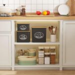 Lifewit 3er Set Aufbewahrungsboxen für Kartoffel, Zwiebel & Knoblauch – Stapelbar mit Bambusdeckel – Bild 8