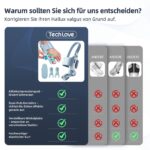 Tech Love Hallux Valgus Korrektur Schiene mit Kältepad – 3-Winkel Fussortheese für Damen & Herren – Bild 6