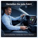 MICTUL Wireless CarPlay Adapter – 2-in-1 Plug & Play für iOS mit 5,8 GHz Wi-Fi – Bild 6