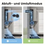 Comfee CH60J64ET4A2B Kopffreihaube 60 cm – 380m³/h Abzugsleistung mit A++ Energieeffizienz – Bild 6