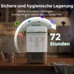 Momcozy BS04 Dampfsterilisator mit Trockner – 4-in-1 Babyflaschensterilisator für 6 Flaschen – Bild 5