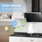 Comfee CH60J64ET4A2B Kopffreihaube 60 cm – 380m³/h Abzugsleistung mit A++ Energieeffizienz – Bild 7