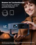 PUTRIMS S36 Smart Beamer 4K – Native 1080P mit Autofokus & 330° Ständer für Heimkino – Bild 3