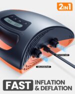 OutdoorMaster The Shark 20PSI Elektrische SUP Luftpumpe – Hochdruck Aufblaspumpe mit Kühlsystem – Bild 4