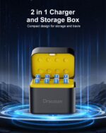 Dracutum AAA Wiederaufladbare Lithium Akkus 8er Pack – 1300mWh mit Schnellladegerät – Bild 7