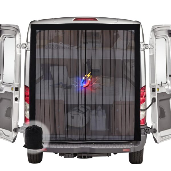 ZATOOTO Moskitonetz für Transporter mit Magnetverschluss – Insektenschutz für Mercedes Vito & VW