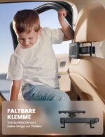 Lamicall Tablet Halterung Auto Kopfstütze – Faltbar mit Alu-Teleskoparm für iPad & Smartphone – Bild 3