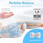 Kniekissen für Seitenschläfer von Third of Life – Ergonomisches Beinkissen aus Memory Schaum – Bild 3
