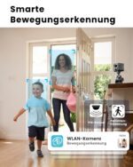 ULEXOR 4K Mini Überwachungskamera – WiFi, PIR-Bewegungserkennung & 150-Tage-Akku – Bild 5