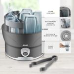 reer Vapomat S Dampfsterilisator – Babyflaschen-Desinfektion für bis zu 6 Flaschen in 10 Minuten – Bild 7