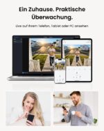 Reolink 5MP Video-Türklingel PoE mit Chime – 180° Ultraweitwinkel für sichere Eingänge – Bild 8